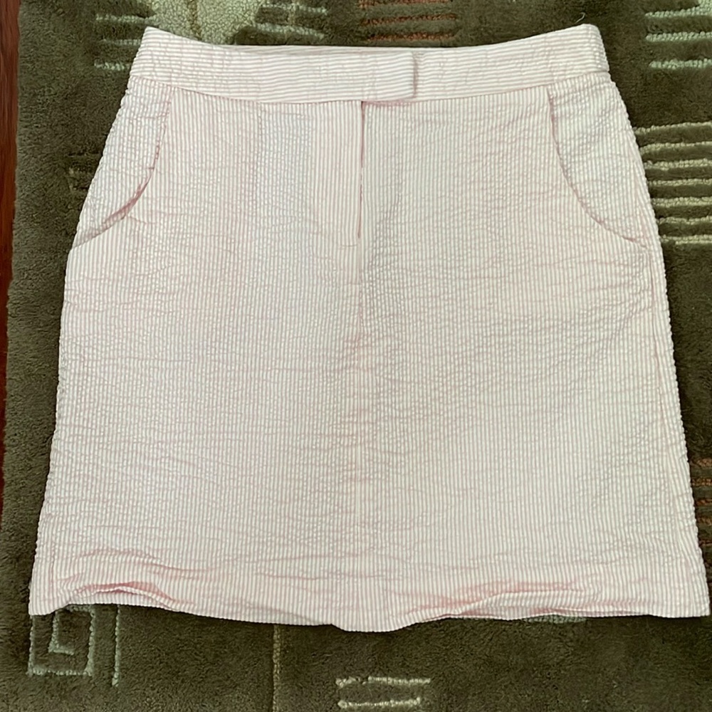 Kenar Seersucker Skirt